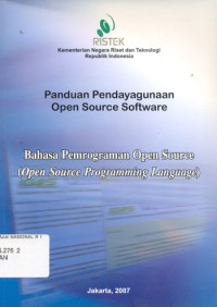 Image of Panduan Pendayagunaan Open Source Software: Bahasa Pemrograman Open Source